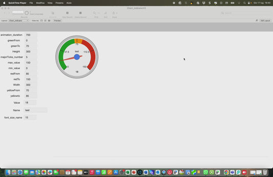 Google Chart Gauge for FileMaker – Customizable Dashboard Meter